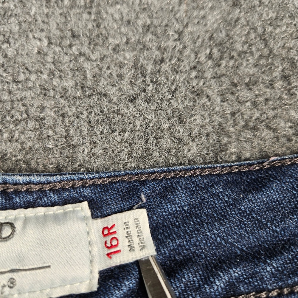 Torrid Boyfriend Jeans Womens 16R Medium Wash Denim Stretch Relaxed Fit 16R - Picture 8 of 12